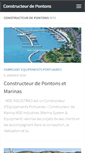 Mobile Screenshot of constructeur-ponton.com